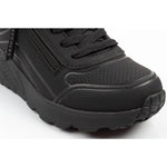 Skechers Uno Lite children's sports fashionable youth fekete utcai cipő 310387L/BBK