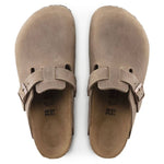 Birkenstock Boston Tabacco Brown Oiled Leather Regular Wide Slides for Women/Men (0960811) Egyéb
