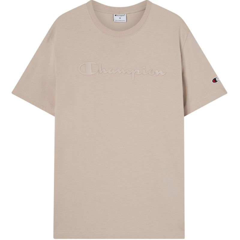 Champion SS Tee Beige Men's T-Shirt 222992 ES084 bézs férfi póló 222992ES084