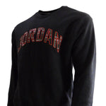 AIR Jordan Men's Essentials Black Sports Sweatshirt - fekete pulóver