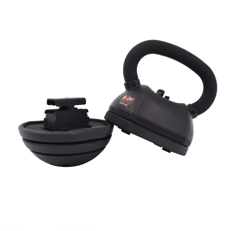 Body Sculpture BW 126 Adjustable Kettlebell fekete edzőfelszerelés BW126