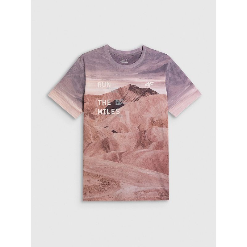 4F Men's regular printed T-shirt férfi póló 4FRSS26TTSHM4229-83A