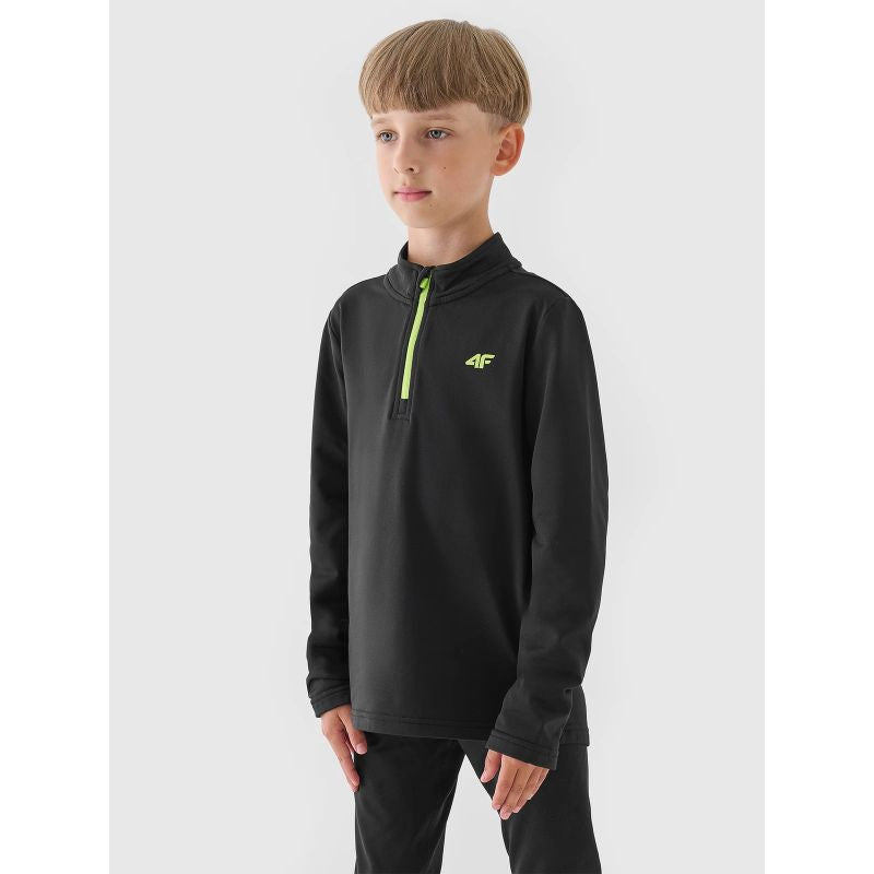 Boy's brushed thermal underwear (top) 4F Junior 4FJWAW24UBRUM064-20S 158/164 termoaktív ruha