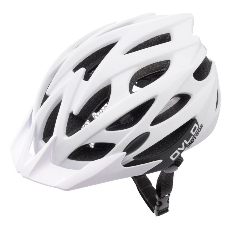 Meteor Ovlo L bicycle helmet 58-61 cm white uniw helmets