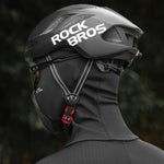 Rockbros Fleece Bicycle Balaclava - Black czarny balaclavas