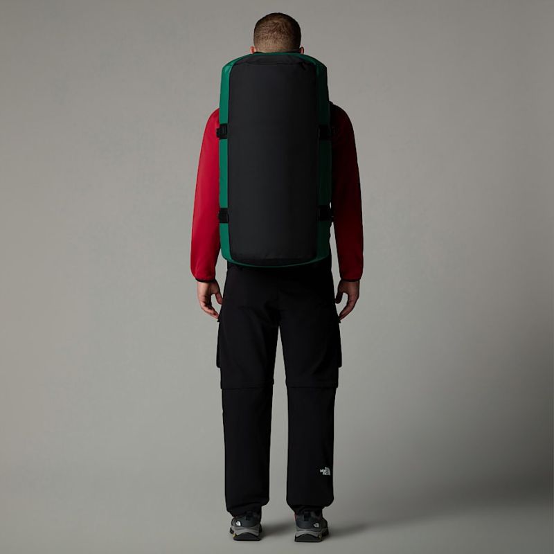 The North Face OS Sports Bag 71L Nylon, Polyester Black, Green