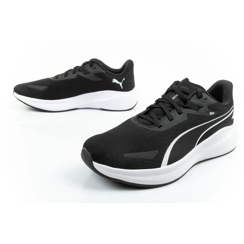 Puma Skyrocket Lite men's sports shoes, lightweight and comfortable, black fekete utcai cipő