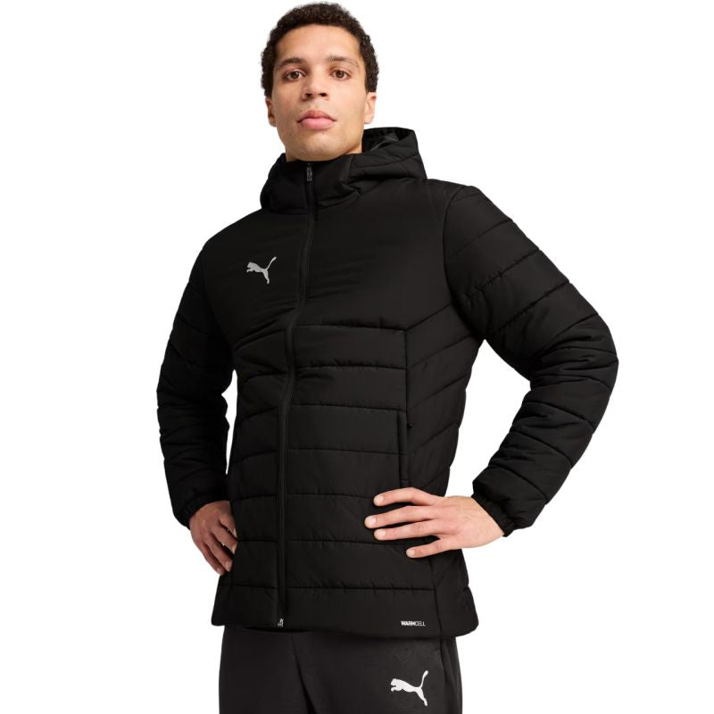 Puma Team Additions Hooded Padded Men's Jacket Black 659795 03 Ruházat