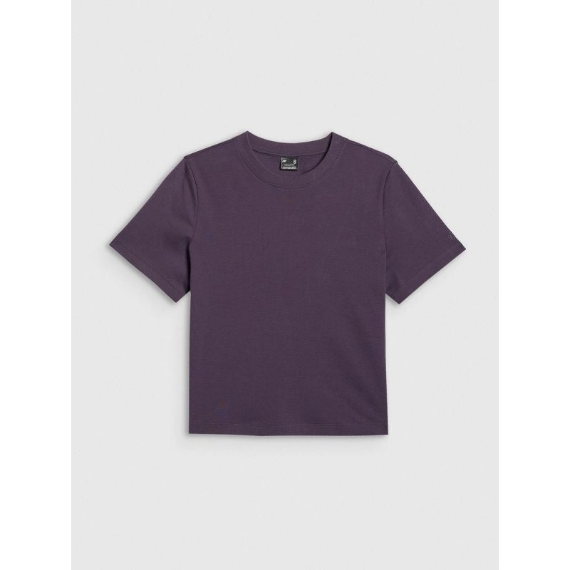 4F Women's regular plain T-shirt póló 4FRAW25TTSHF3625-50S