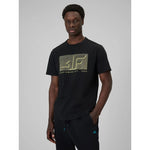 4F Men's regular printed T-shirt póló 4FRSS26TTSHM3991-20S