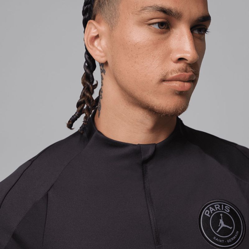 Nike PSG Strike Drill Top IB3646-045 sweatshirt fekete pulóver