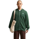 Nike Club BB FZ Hoodie Men's zöld kapucnis pulóver FN3861323