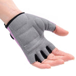 Meteor Flower Jr Cycling Gloves lila gyerek kesztyű 23374