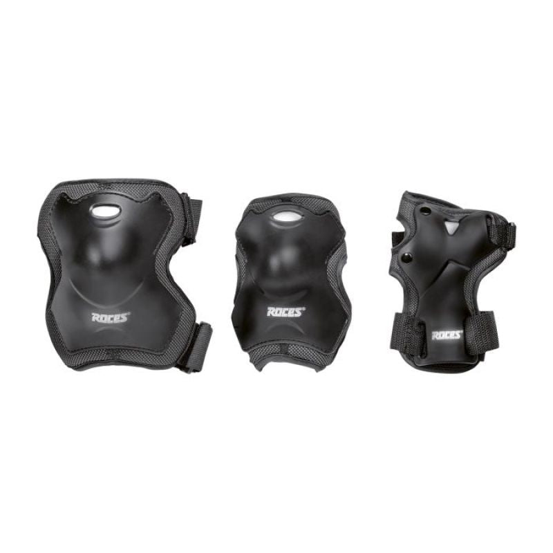 Roces SuperBasic Protectors 3-PACK fekete protectors and knee pads
