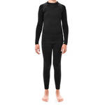Meteor Thermoactive underwear 140/152 Jr fekete gyerek termoaktív ruha 16681