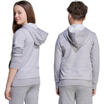 adidas Essentials Hoodie for kids gray JV9995 128 cm kapucnis pulóver