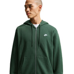 Nike Club BB FZ Hoodie Men's zöld kapucnis pulóver FN3861323