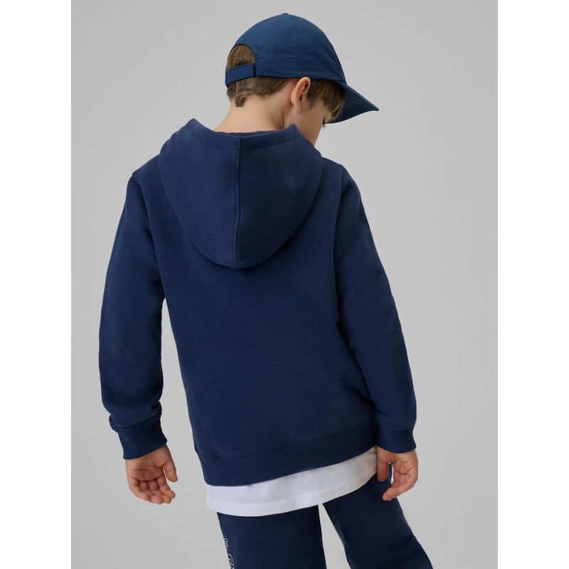 Boy's regular hooded sweatshirt 4F
