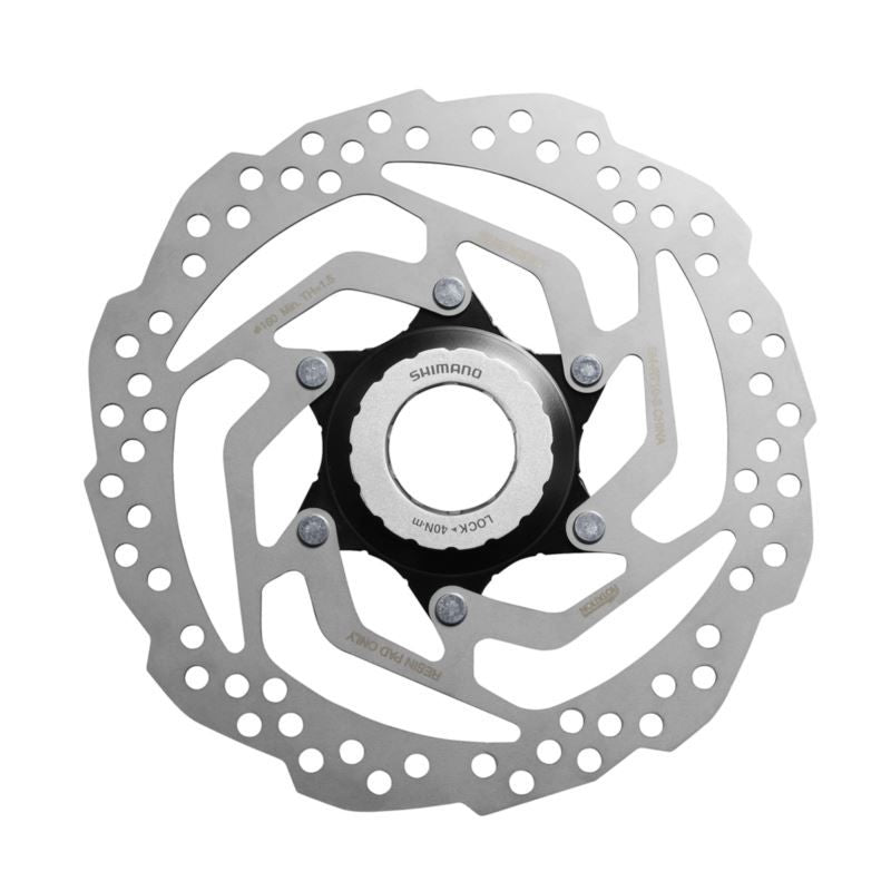 Shimano 180mm center lock brake disc shields