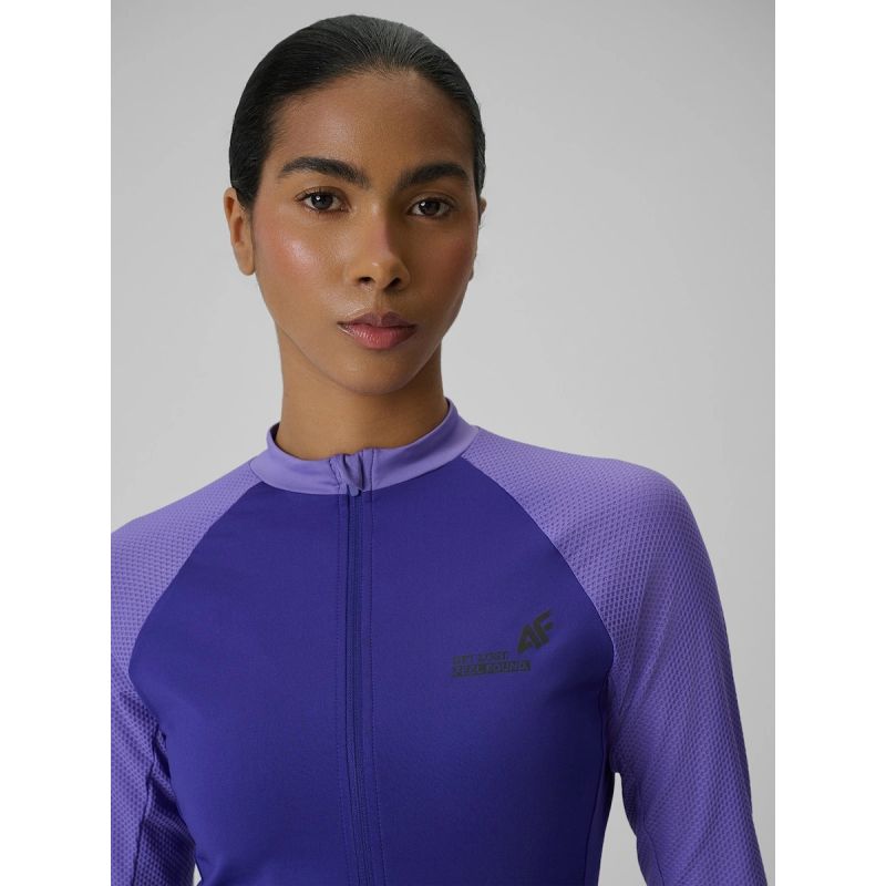 Women's cycling longsleeve with UPF50+ filter 4F