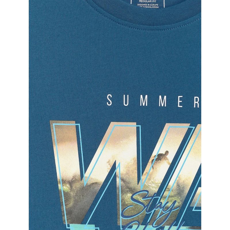 4F Men's regular printed T-shirt póló 4FRSS26TTSHM4306-46S