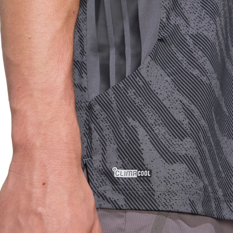 Men's adidas Cool Intensity Worout T-shirt KQ7535 szürke póló