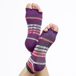 Inny Anti-slip socks purple lila zokni 62656