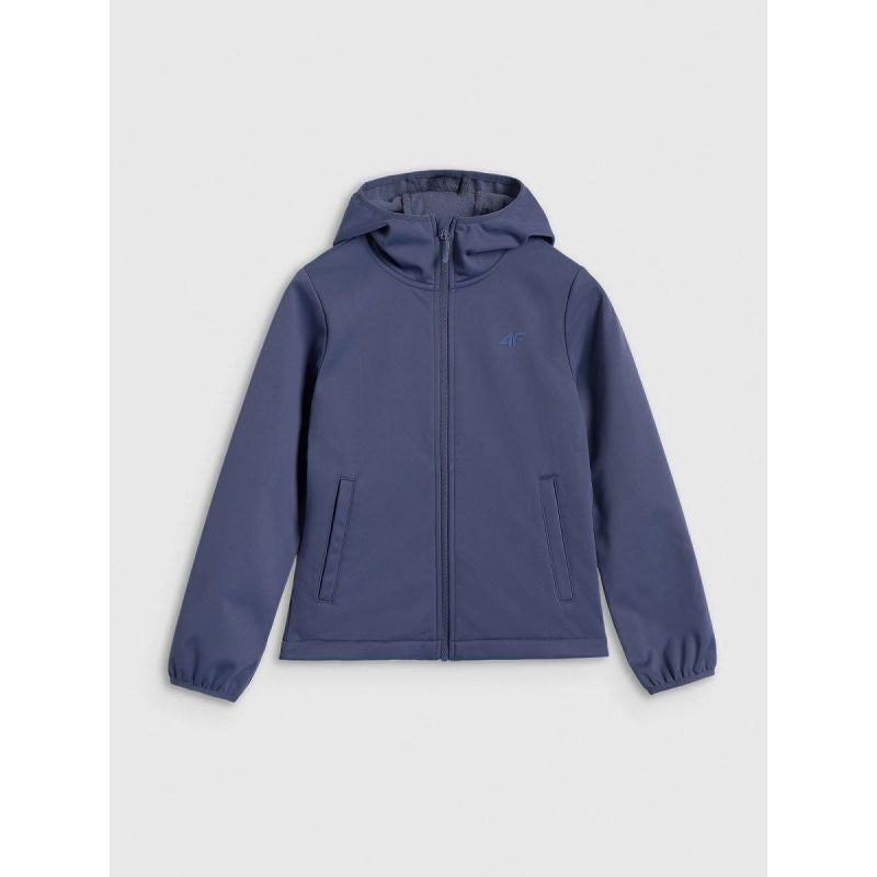 Softshell jacket, windproof membrane 5000, boys 4F 4FJRAW25TSOFM516-32S kabát