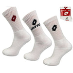 Lotto Terry Socks White 3 Pairs fehér zokni