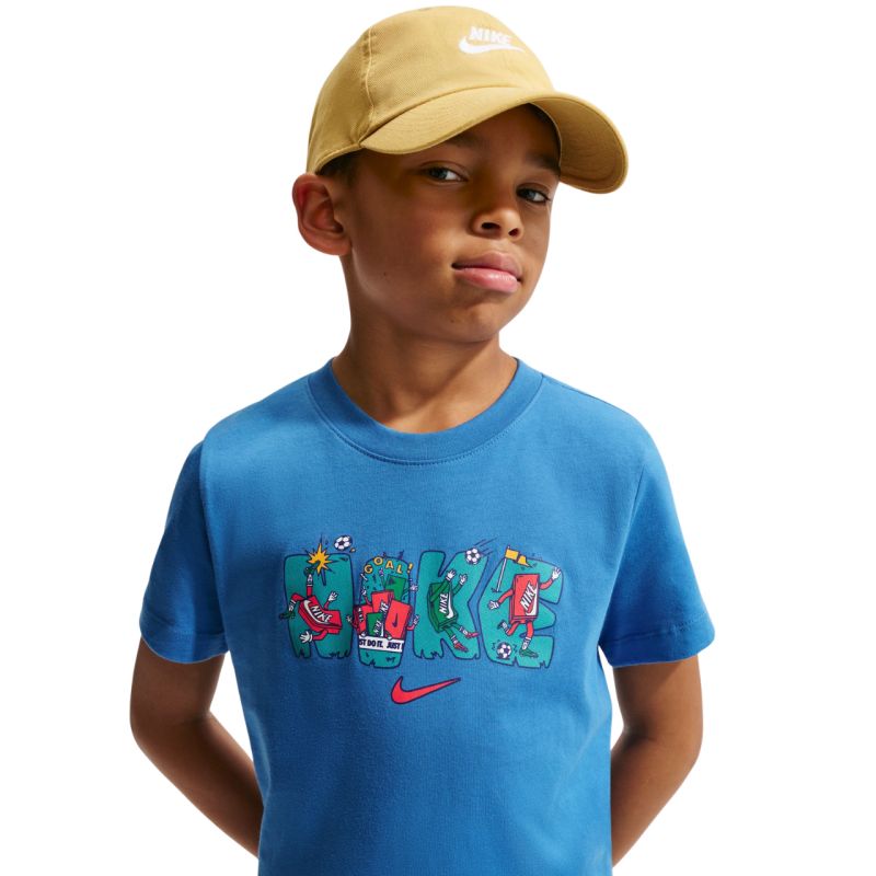 Nike Sportswear Kids' T-Shirt kék gyerek póló IM9534402