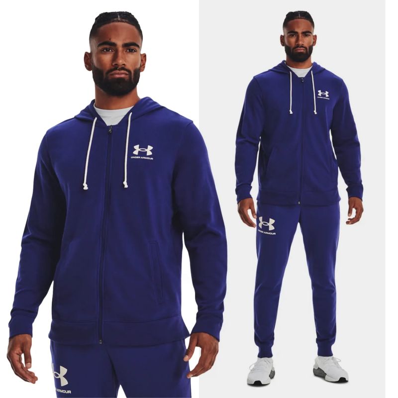 Under Armour Armor Rival Terry M sweatshirt 1370409-468 Pulóver
