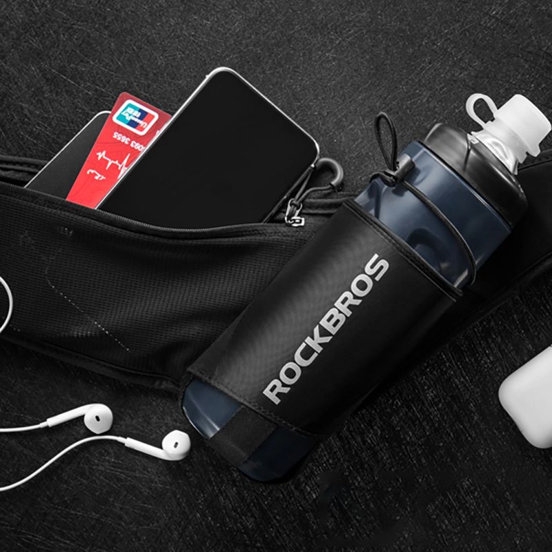 Rockbros D45 Bike Bottle Hip Bag - Black fekete edzőfelszerelés 304004-211966