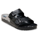 Birkenstock Men's ARIZONA EVA Slides STONE COIN/BLACKMULTI (Standard Width)