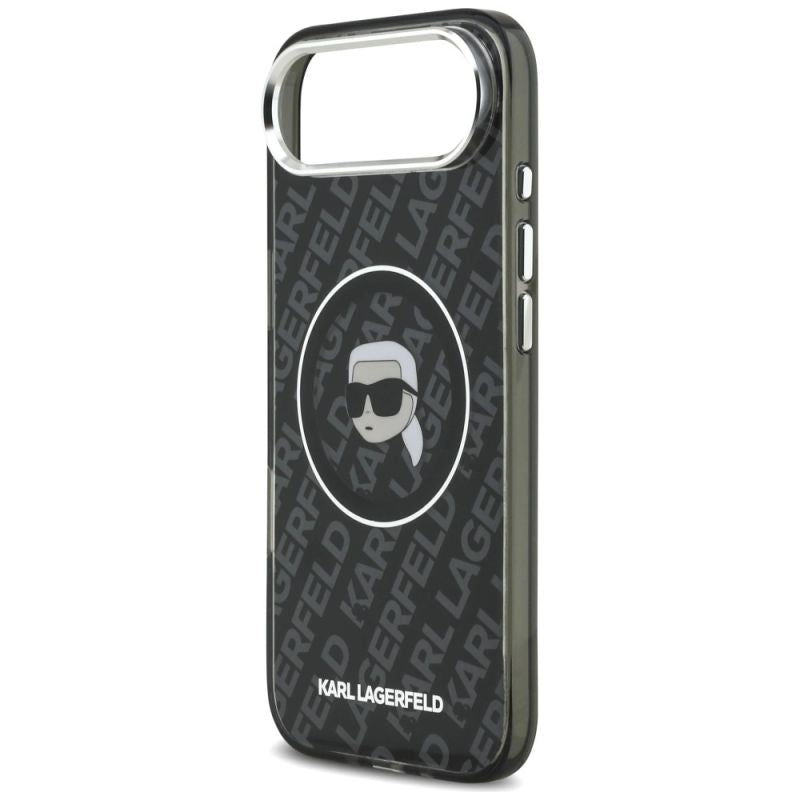 Karl Lagerfeld IML Karl Head Logo MagSafe Case for iPhone 17 Air - fekete telefontok