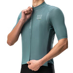 Rockbros 15120014016 ROAD TO SKY men's cycling jersey short sleeve S - gray-blue s \ niebieski póló