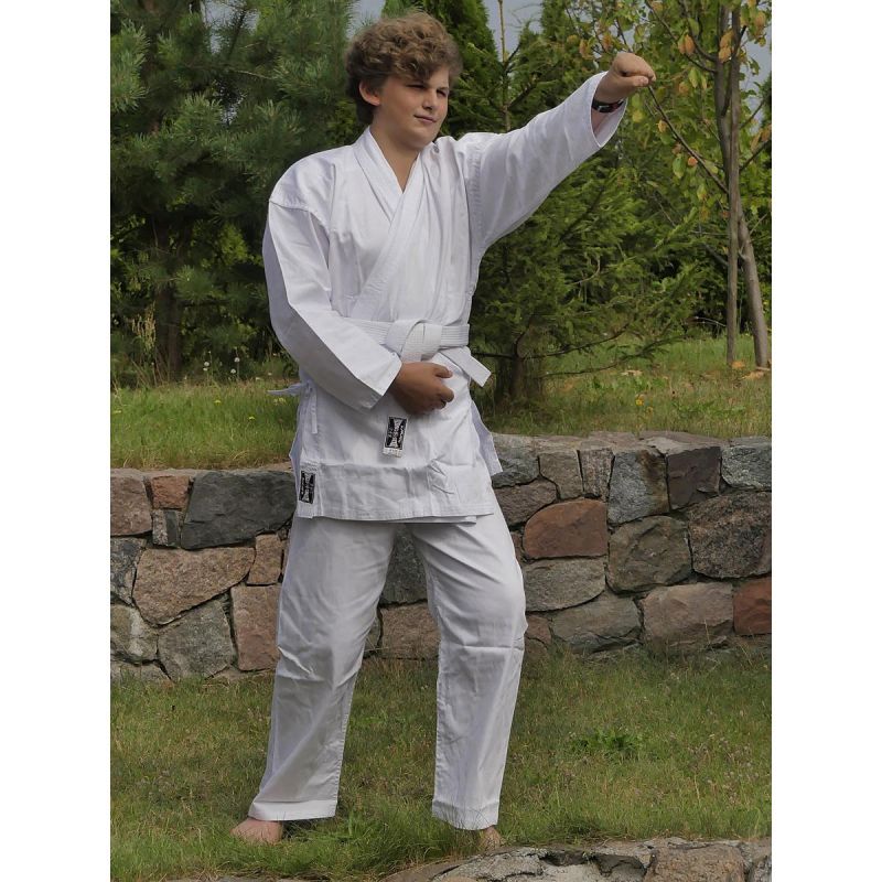 Enero Kimono Professional Karate 170cm 8oz fekete kimonos
