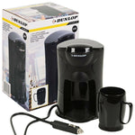 Dunlop 24v Travel Car Coffee Maker fekete tourist equipment GSP-52079226