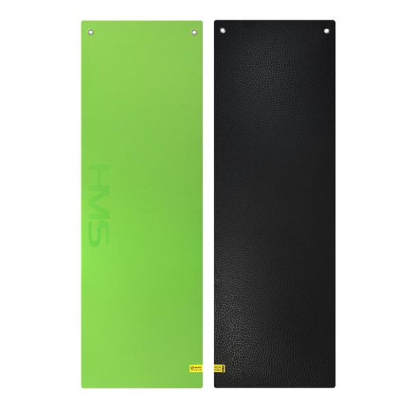 HMS Premium MFK03 Green-Black Club Fitness Mat with Holes zöld fitness matrac 17-44-280