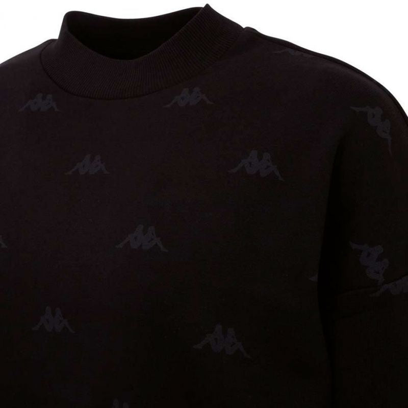 Kappa Ignara Sweatshirt W fekete pulóver 30909119-4006