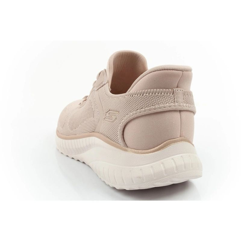 Skechers Bobs Squad Chaos SLIP-INS Women's Sports Beige bézs cipő