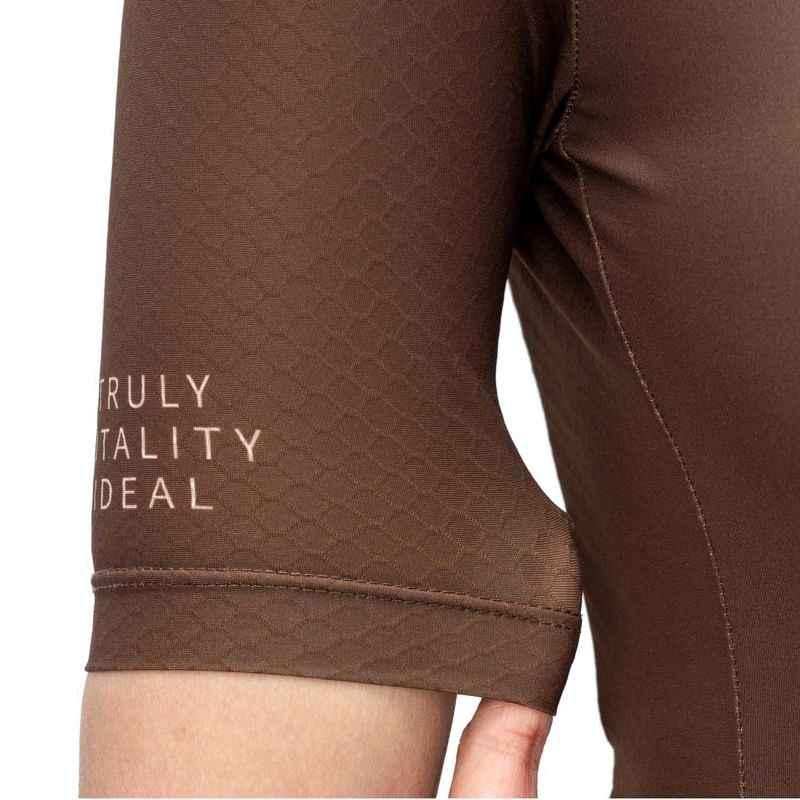 Rockbros 15110007005 TVI Sleeve Cycling Jersey - Brown barna póló 15110007003-211722