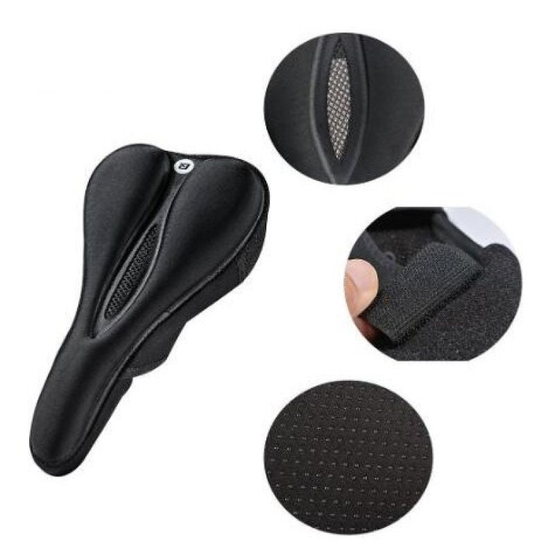Rockbros Gel Seat Cover Black fekete covers