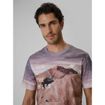4F Men's regular printed T-shirt férfi póló 4FRSS26TTSHM4229-83A