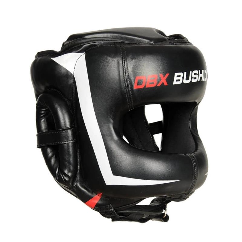 DBX Bushido Boxing helmet with visor – Ninja helmets, martial arts equipment