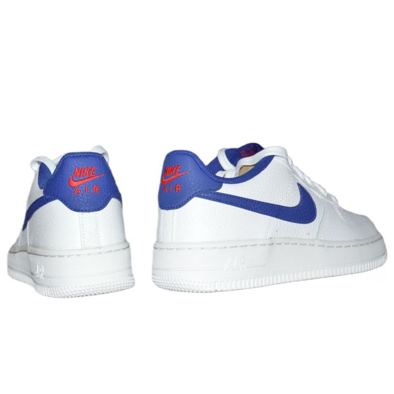 Nike Air Force 1 White/Deep royal blue women's - CT3839-101 kék utcai cipő