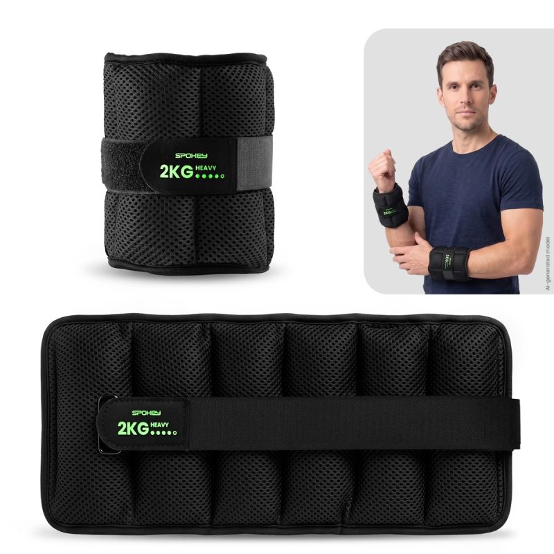 Spokey Set of 2 Wrist or Ankle Weights ACTIVE FORM készlet SPK-947330