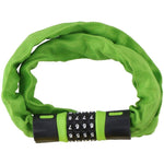 Dunlop Bicycle Lock Chain With Combination 90cm Length Green zöld kiegészítő GSP-1042978