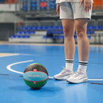 Meteor Dribble Basketball Blue/Green uniw labda