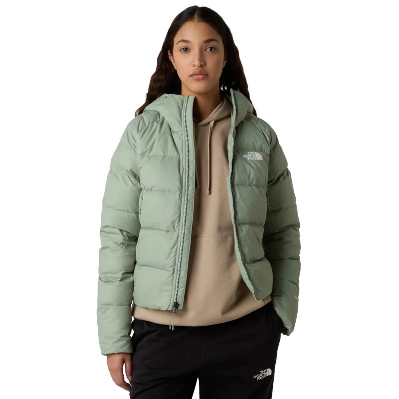 The North Face Hyalite Down Hoodie Jacket zöld kapucnis pulóver