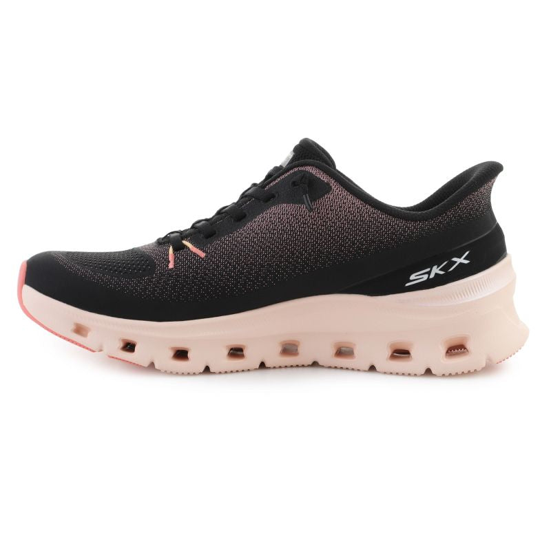 Skechers Slip-ins Arch Fit Glide-Step Pro 150730-BKCL Black/Coral fekete utcai cipő